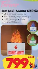 FOREVER TUZ TAŞLI AROMA DİFÜZÖR fiyat ve kampanya bilgisi